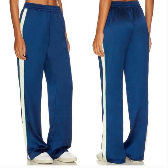 Beverly Hills x Revolve Track Pants Size Medium Blue - Picture 1 of 5